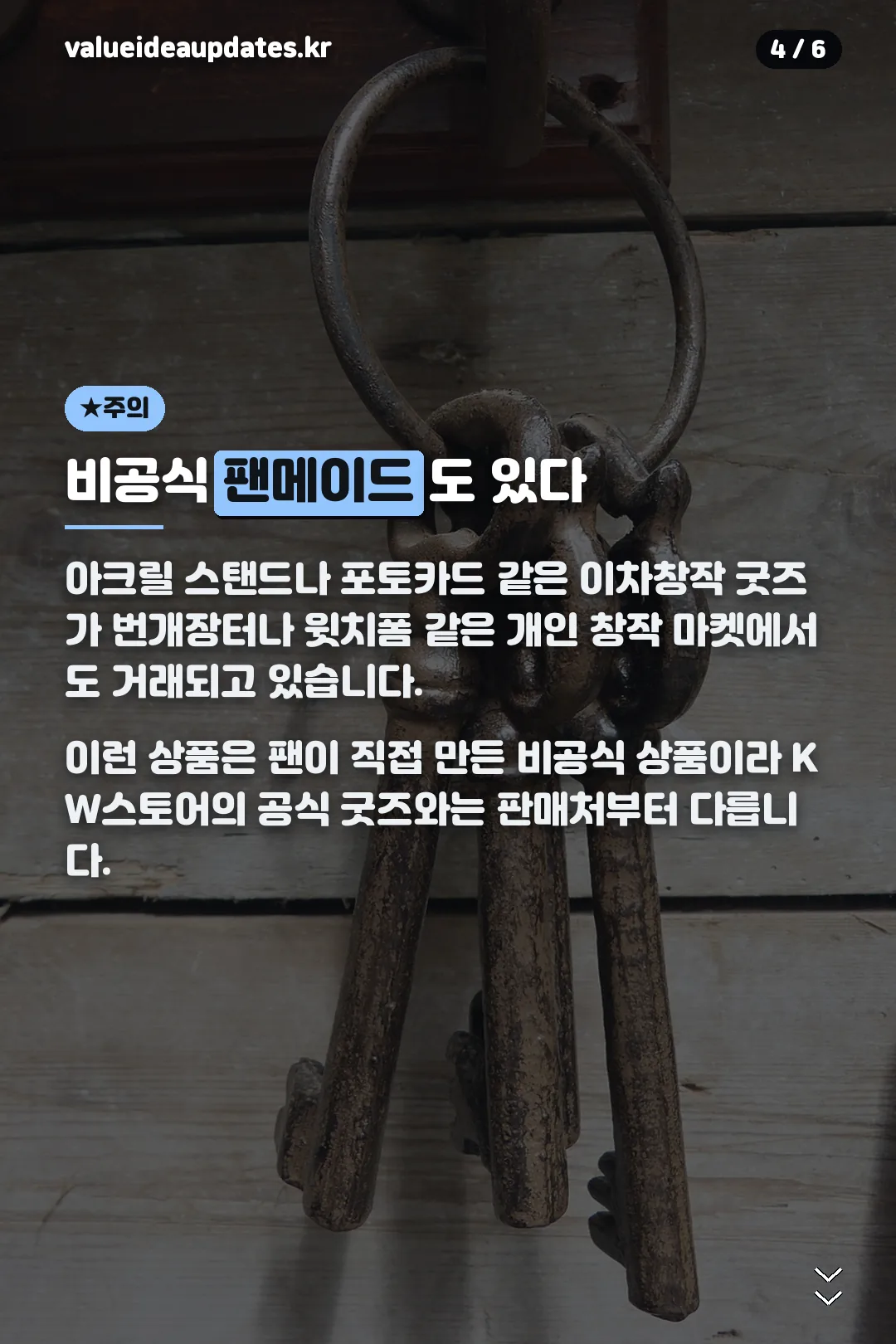 비공식 팬메이드 주의